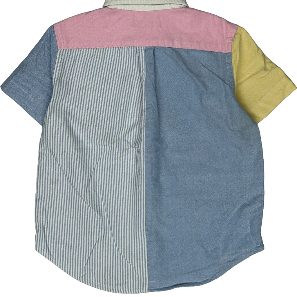 Age 3 Polo By Ralph Lauren Short Sleeve Shirt - XS Multicoloured Cotton - Image 6
