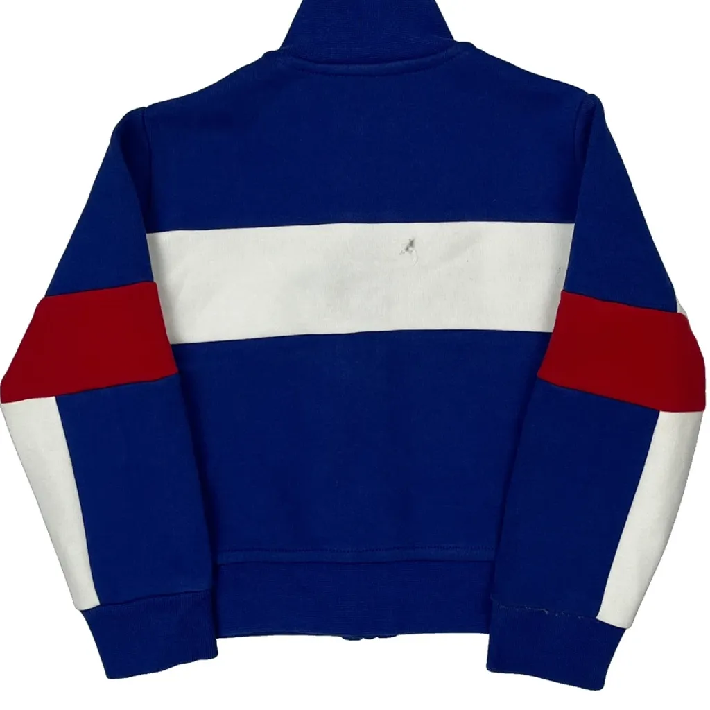 Age 3 Polo By Ralph Lauren Striped Track Jacket - 2XS Blue Cotton - Image 7