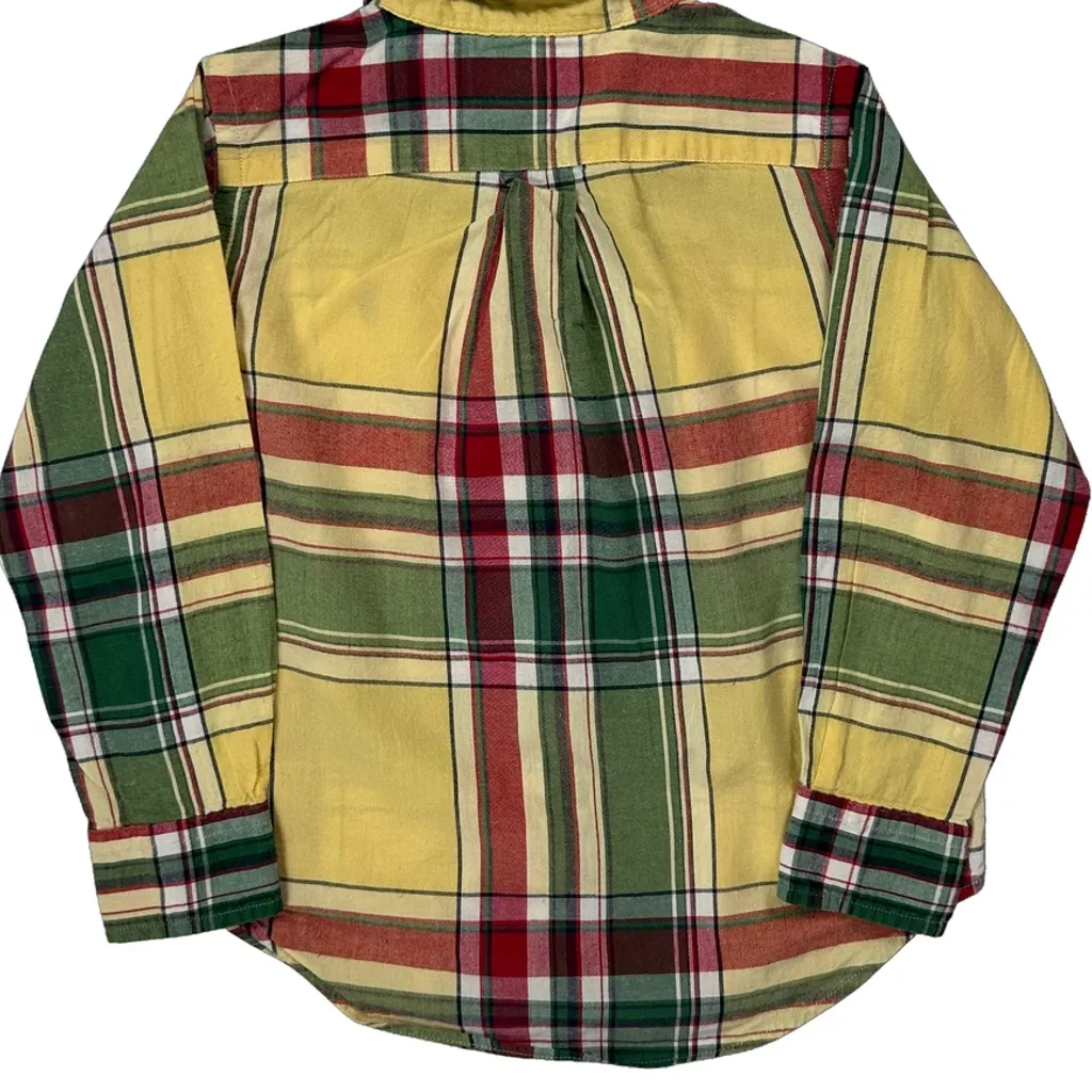 Age 3 Ralph Lauren Checked Shirt - XS Multicoloured Cotton - Image 7
