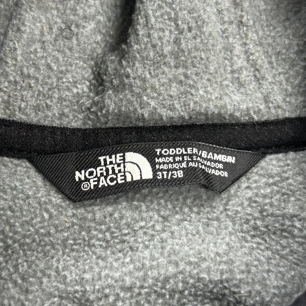 Age 3 The North Face Hoodie - XS Grey Polyester - Image 3