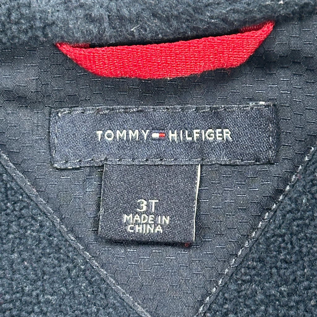 Age 3 Tommy Hilfiger Jacket - 2XS Navy Polyester - Image 3
