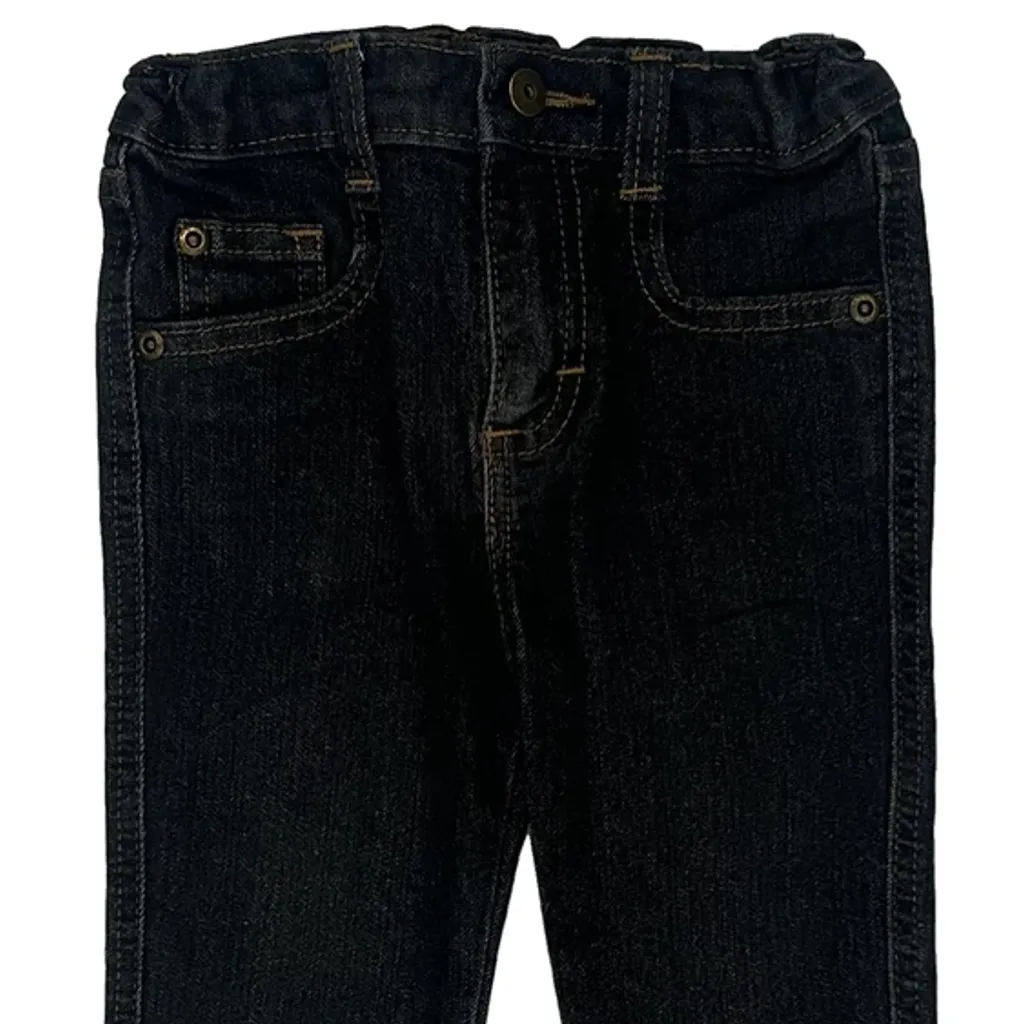 Age 3 Wrangler Jeans - 2XS Dark Wash Cotton Blend - Image 6