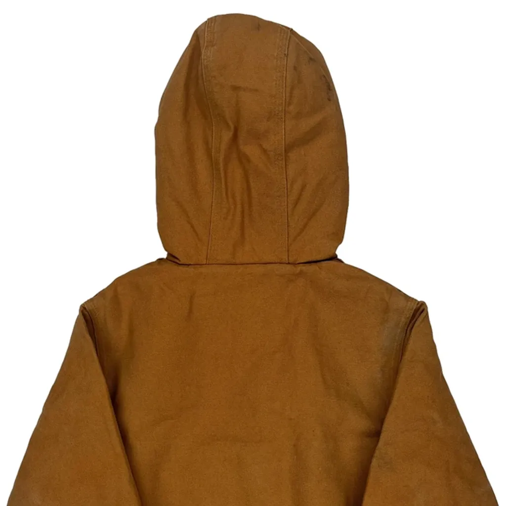 Age 4-5 Carhartt Jacket - 2XS Brown Cotton - Image 6