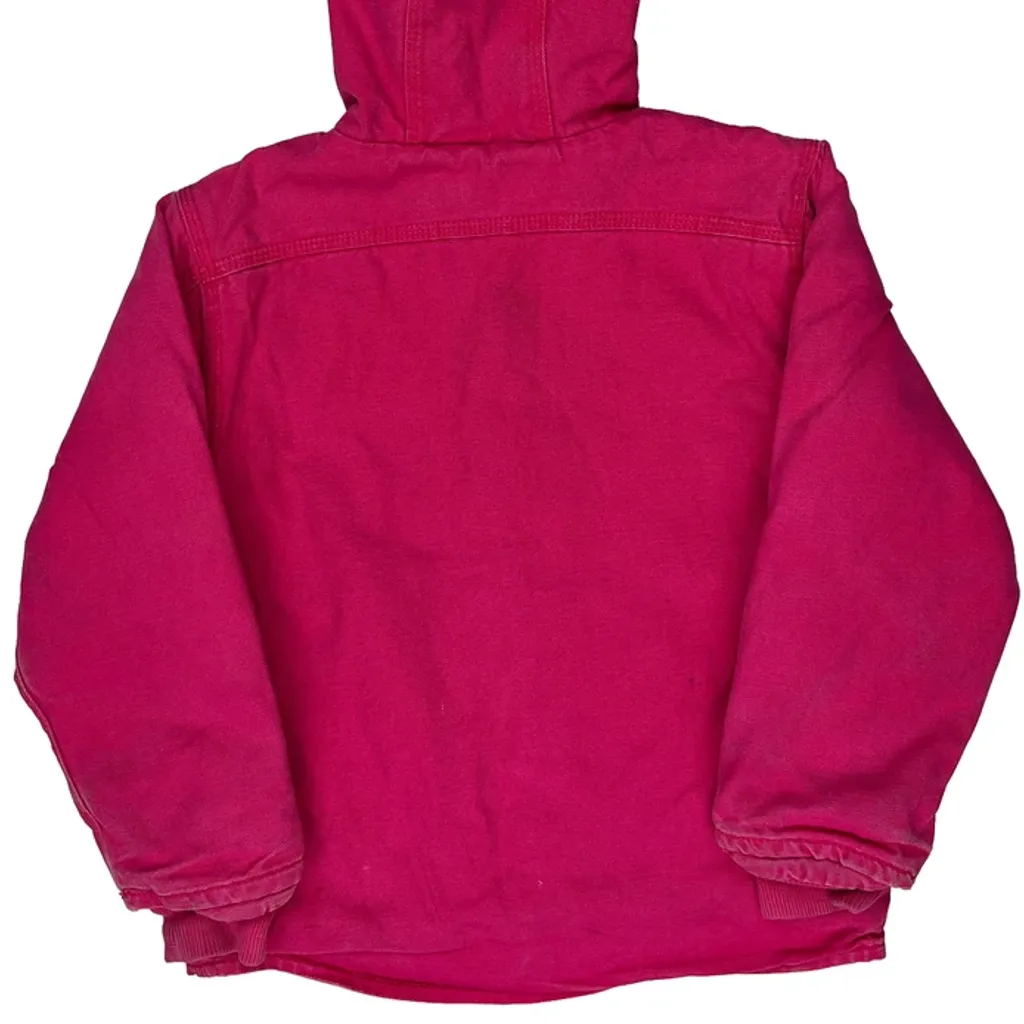 Age 4-5 Carhartt Jacket - Small Pink Cotton - Image 6