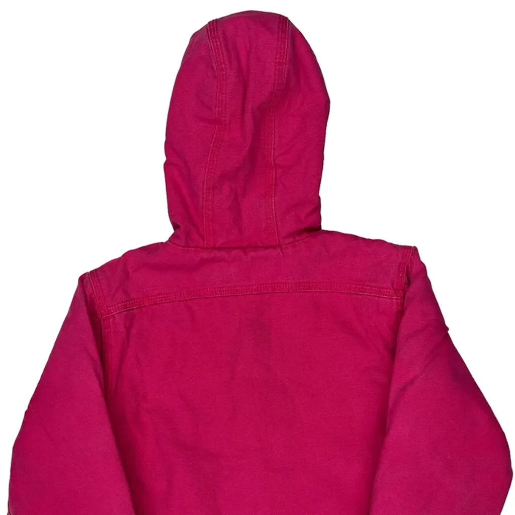 Age 4-5 Carhartt Jacket - Small Pink Cotton - Image 7
