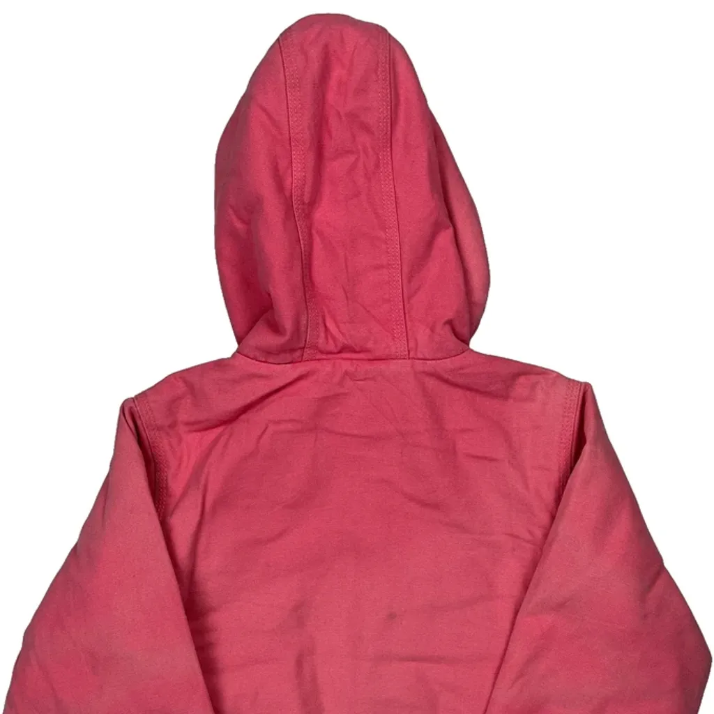 Age 4-5 Carhartt Jacket - XS Pink Cotton - Image 7