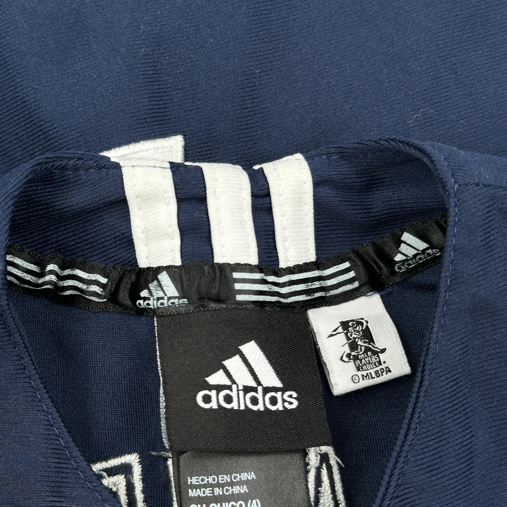 Age 4 Adidas Mlb Jersey - Small Navy Polyester - Image 3