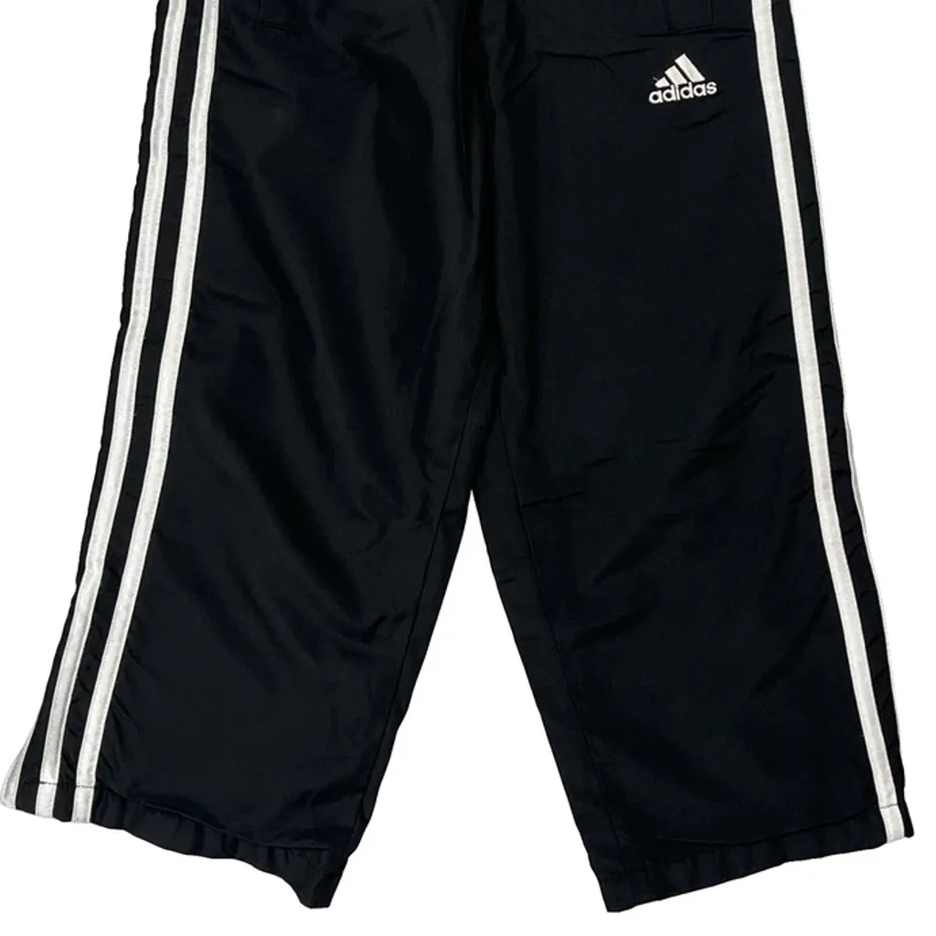 Age 4 Adidas Track Pants - XS Black Polyester - Image 4