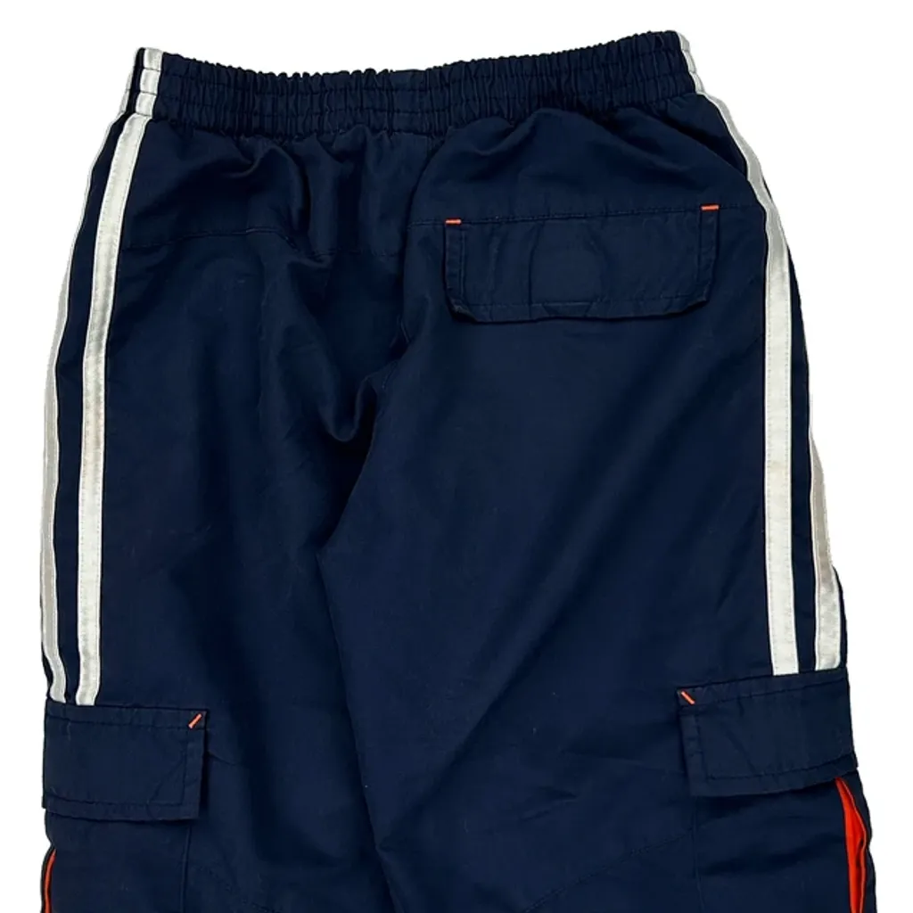 Age 4 Adidas Cargo Track Pants - Small Navy Polyester - Image 8