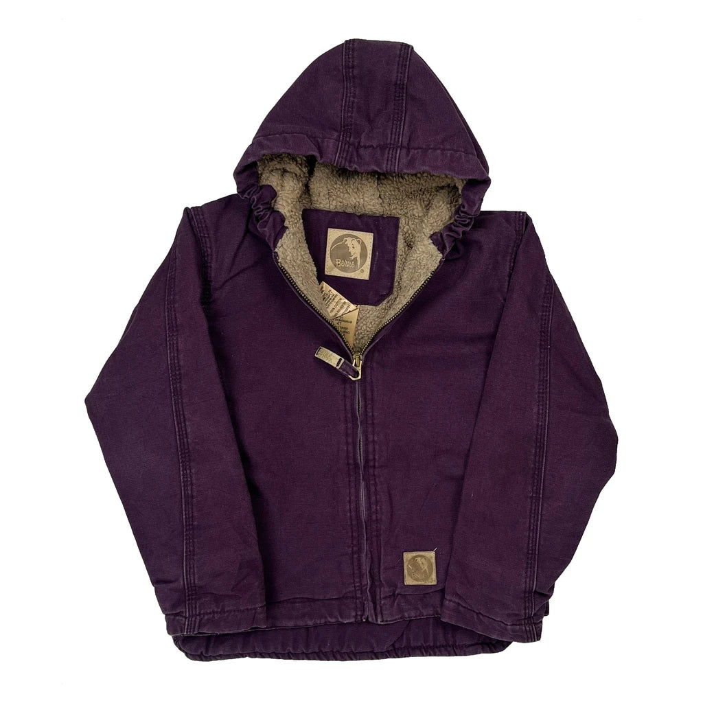 Age 4 Berne Jacket - XS Purple Cotton