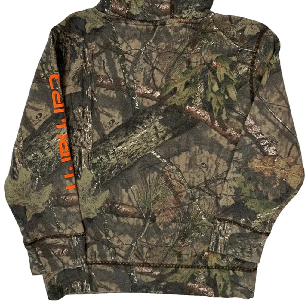 Age 4 Carhartt Camo Hoodie - XS Camo Cotton - Image 6
