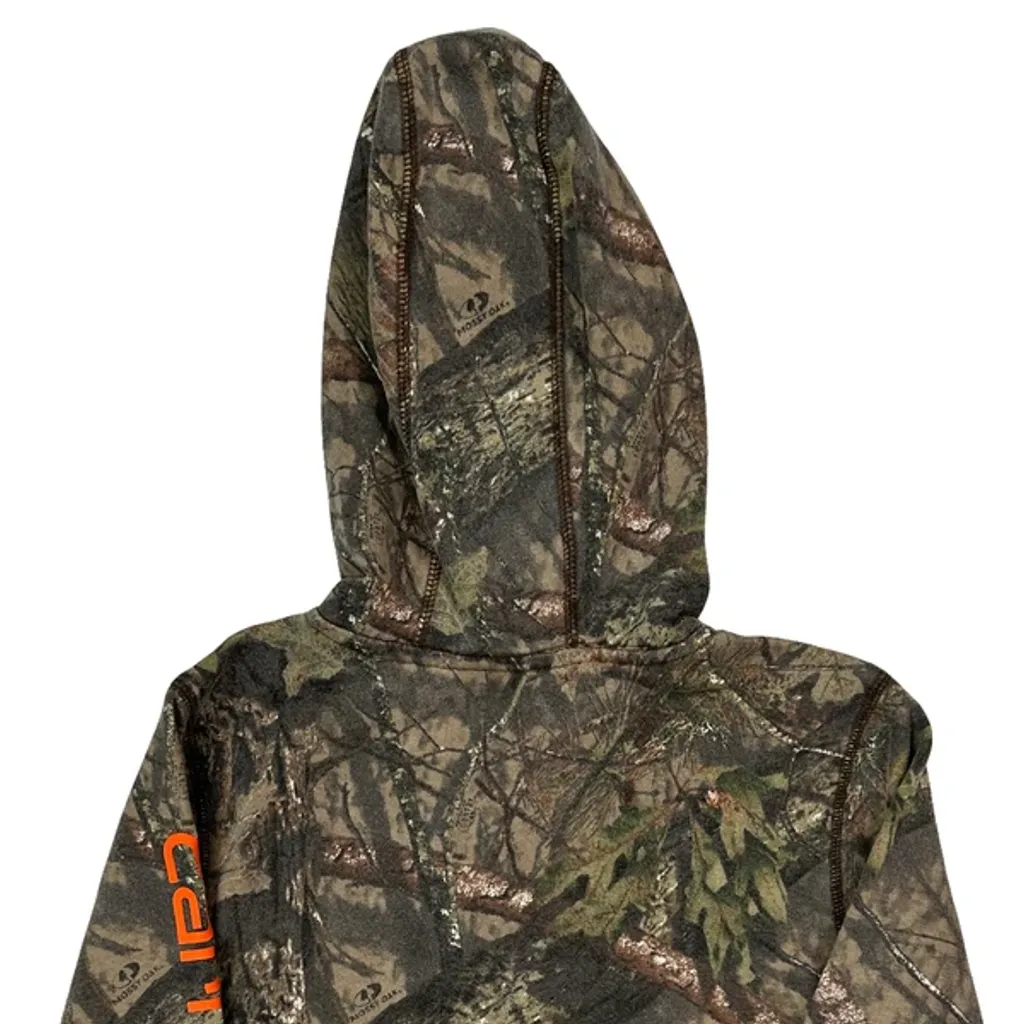 Age 4 Carhartt Camo Hoodie - XS Camo Cotton - Image 7