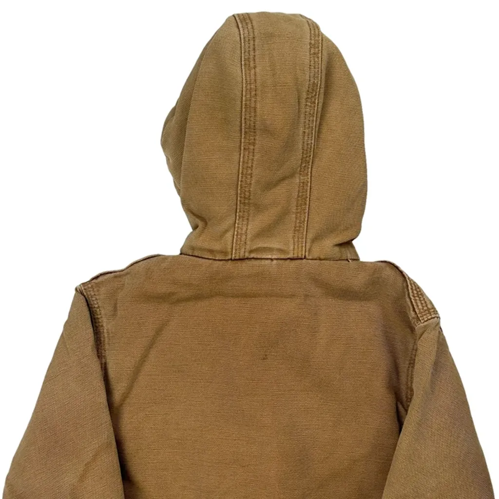 Age 4 Carhartt Jacket - Small Brown Cotton - Image 6