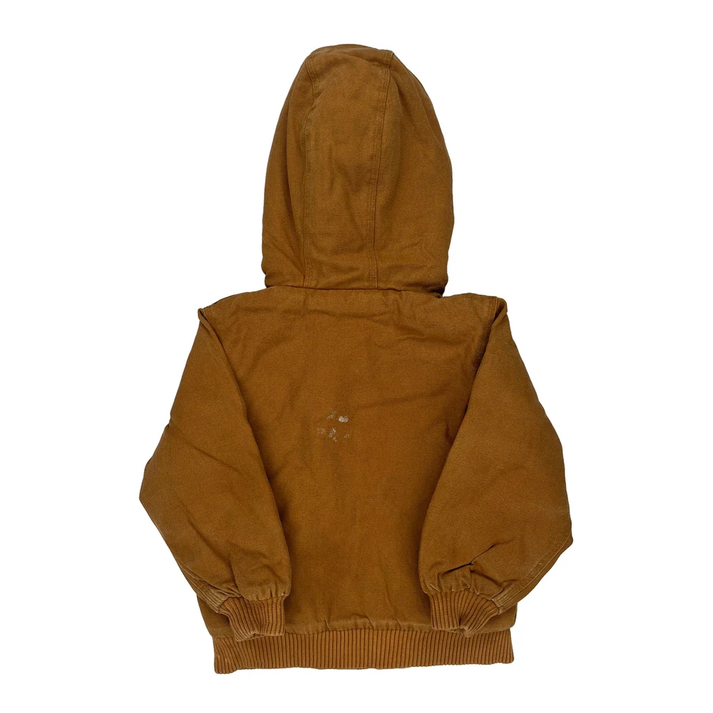 Age 4 Carhartt Jacket - XS Brown Cotton - Image 2