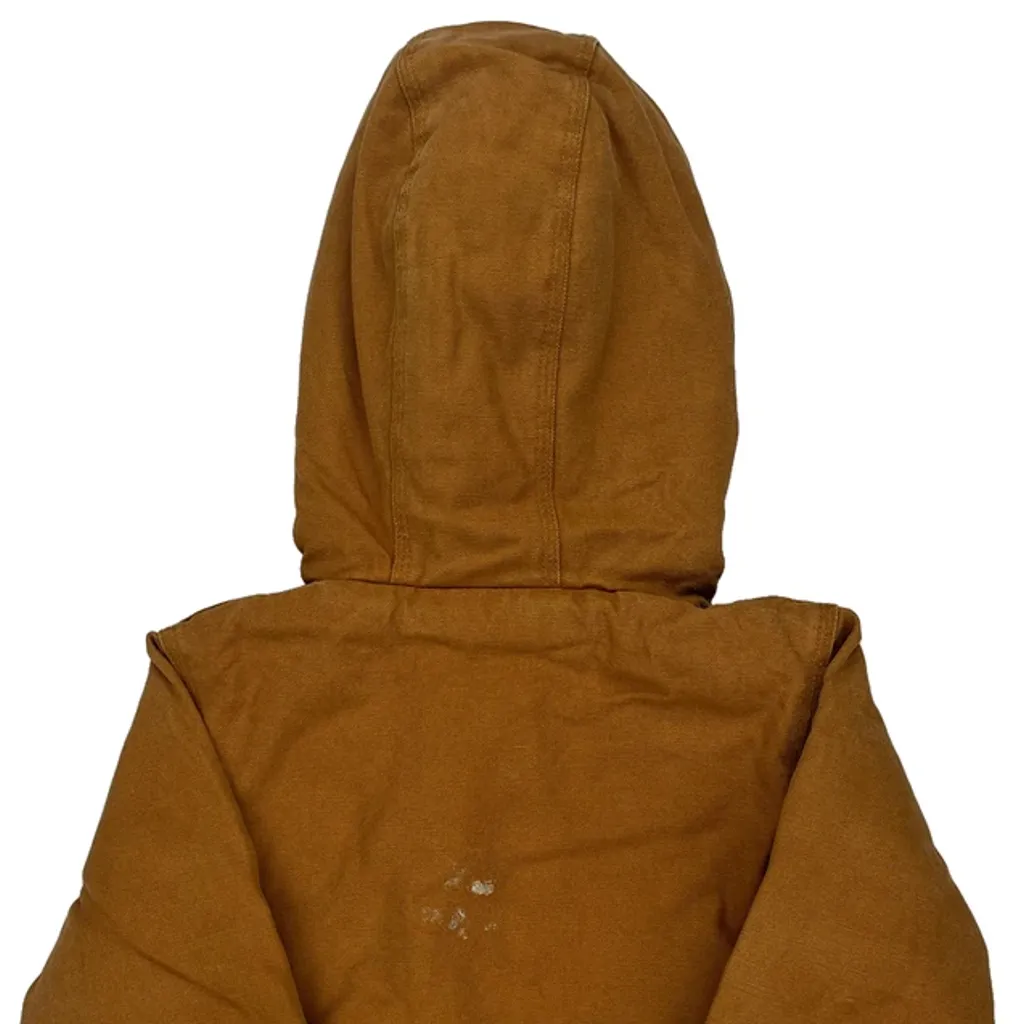 Age 4 Carhartt Jacket - XS Brown Cotton - Image 6