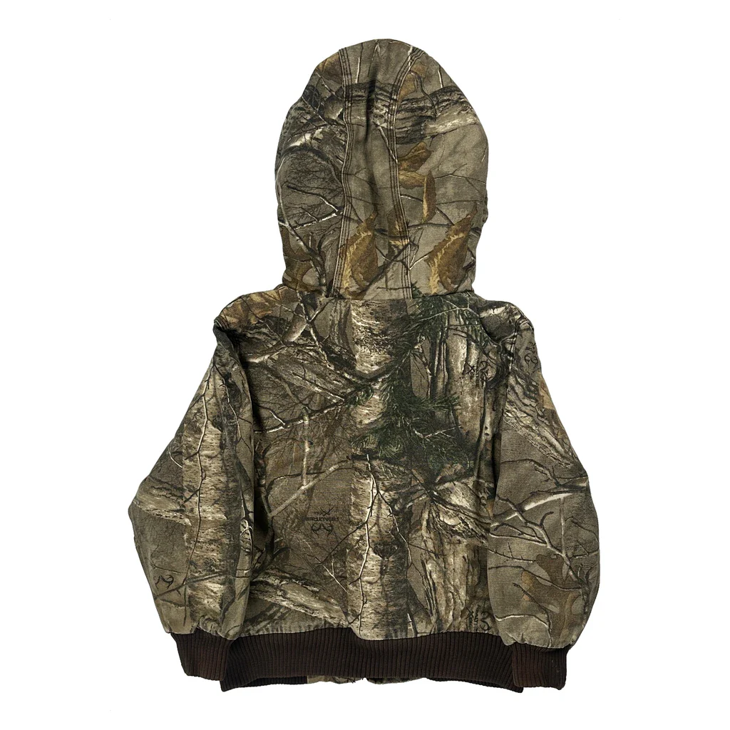 Age 4 Carhartt Camo Jacket - XS Camo Cotton - Image 2