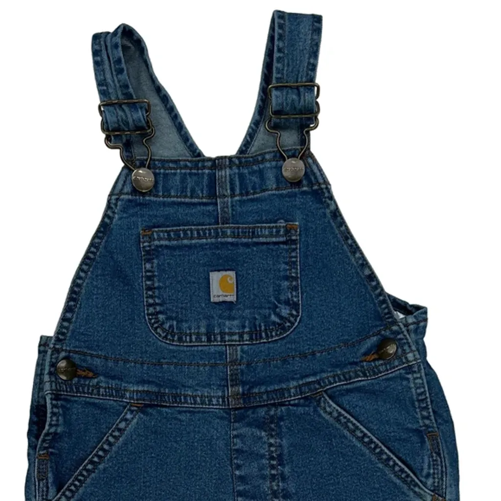 Age 4 Carhartt Jumper - Small Blue Cotton - Image 7