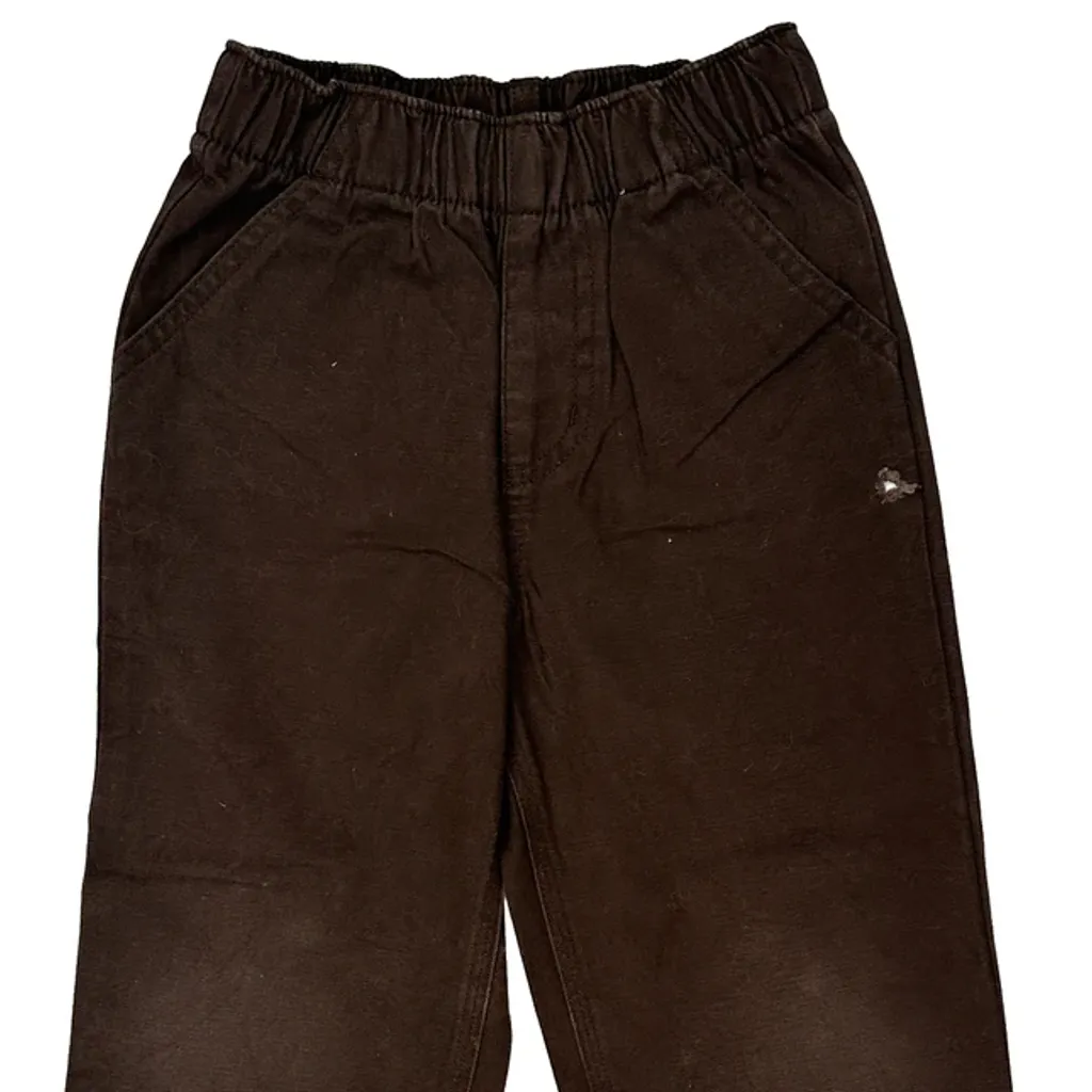 Age 4 Carhartt Trousers - Small Brown Cotton - Image 5