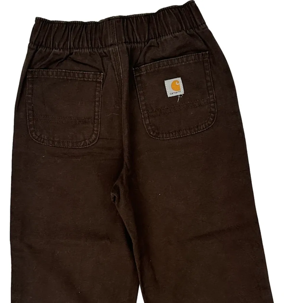 Age 4 Carhartt Trousers - Small Brown Cotton - Image 7