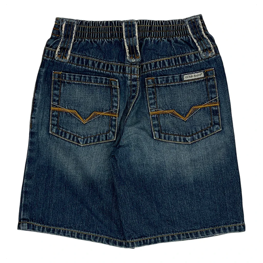 Age 4 Guess Denim Shorts - Small Blue Denim