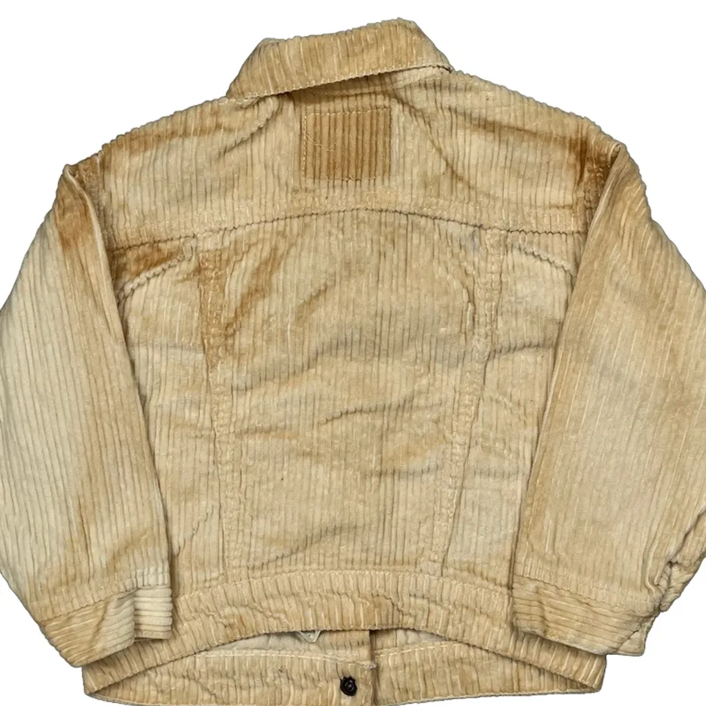Age 4 Levis Cord Jacket - XS Beige Cotton - Image 7