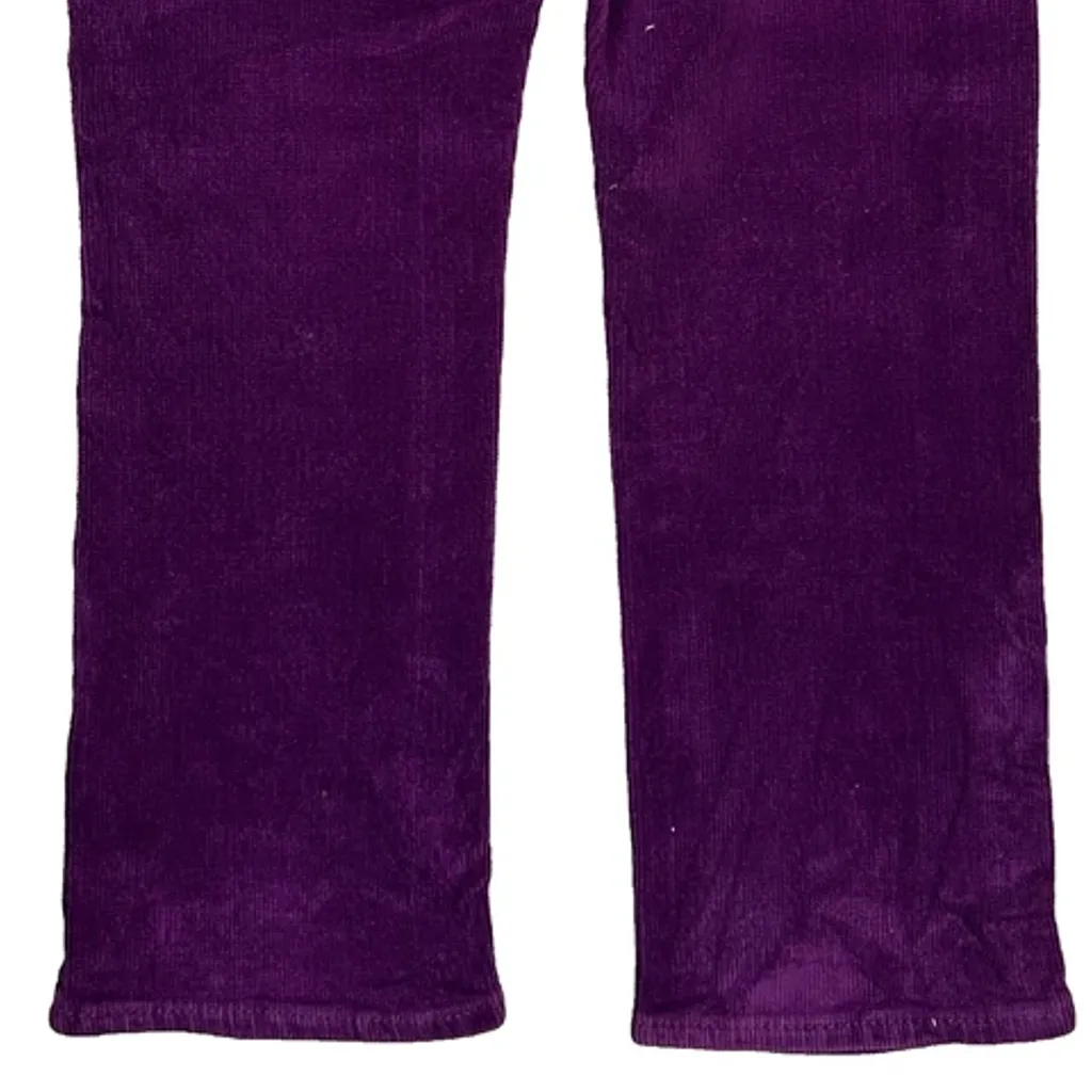 Age 4 Levis Slim Fit Cord Pants - XS Purple Cotton - Image 5