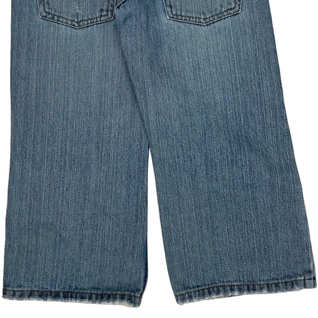Age 4 Levis Boot Cut Jeans - X-Smallw 16L Blue Cotton - Image 8