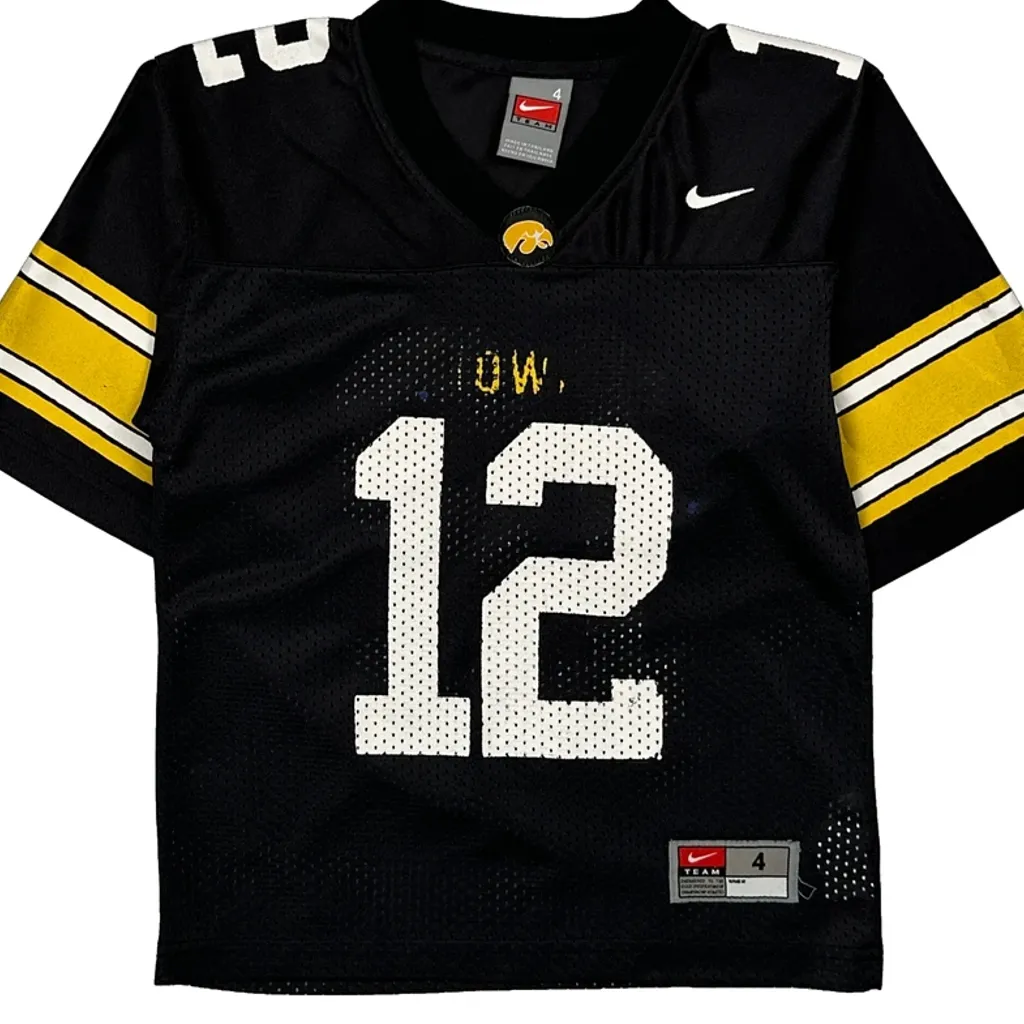 Age 4 Nike Nfl Jersey - Small Black Polyester - Image 4
