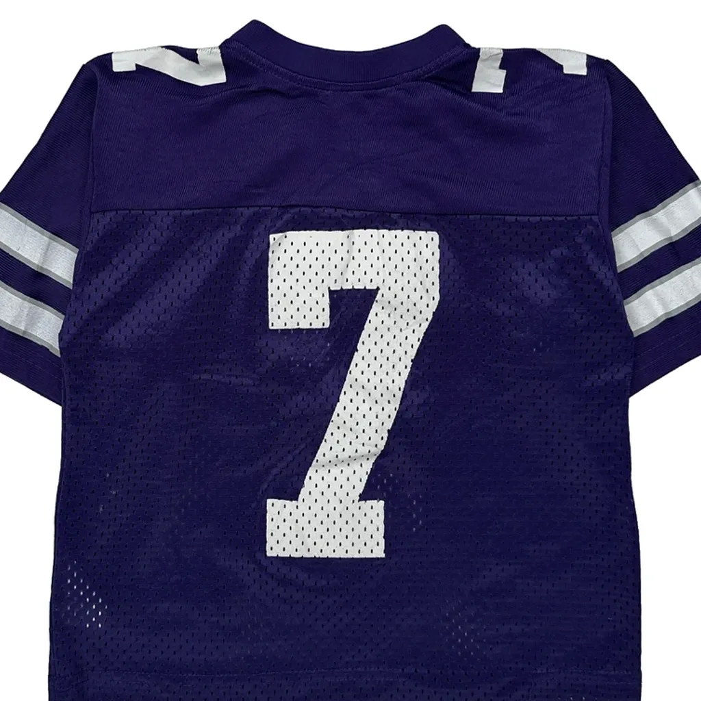 Age 4 Nike Football Jersey - Small Purple Polyester - Image 6