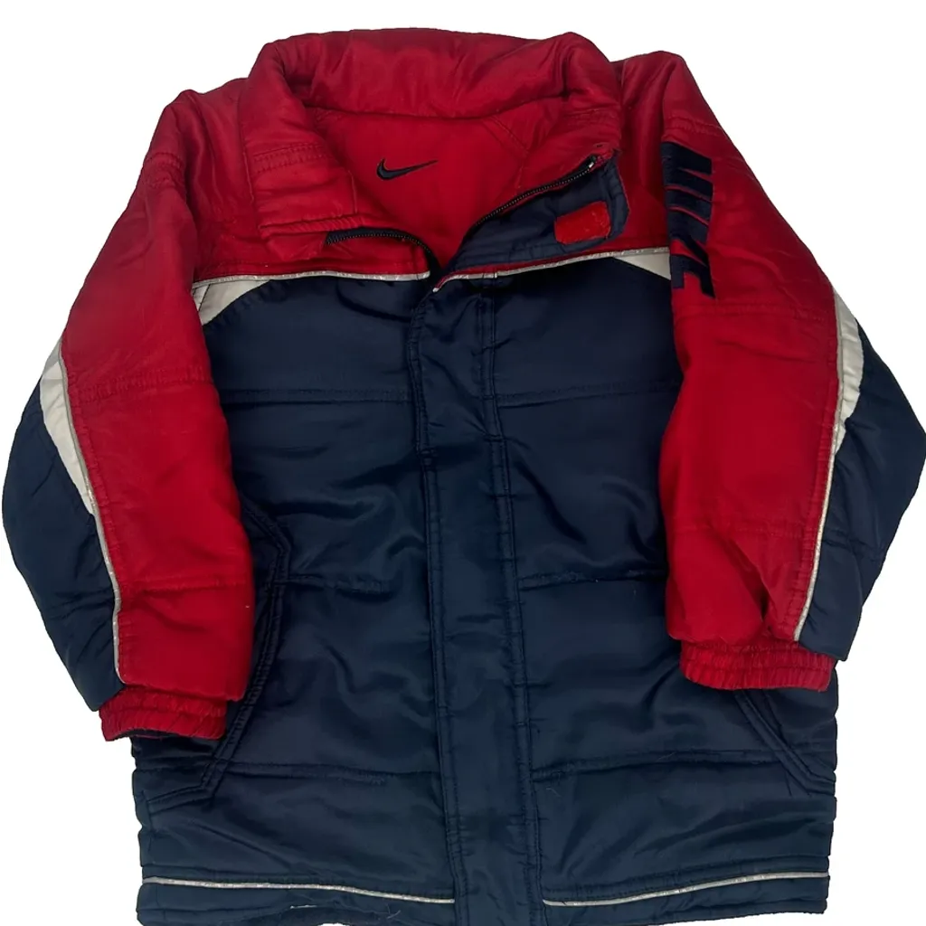Age 4 Nike Puffer - XS Navy Polyester - Image 4