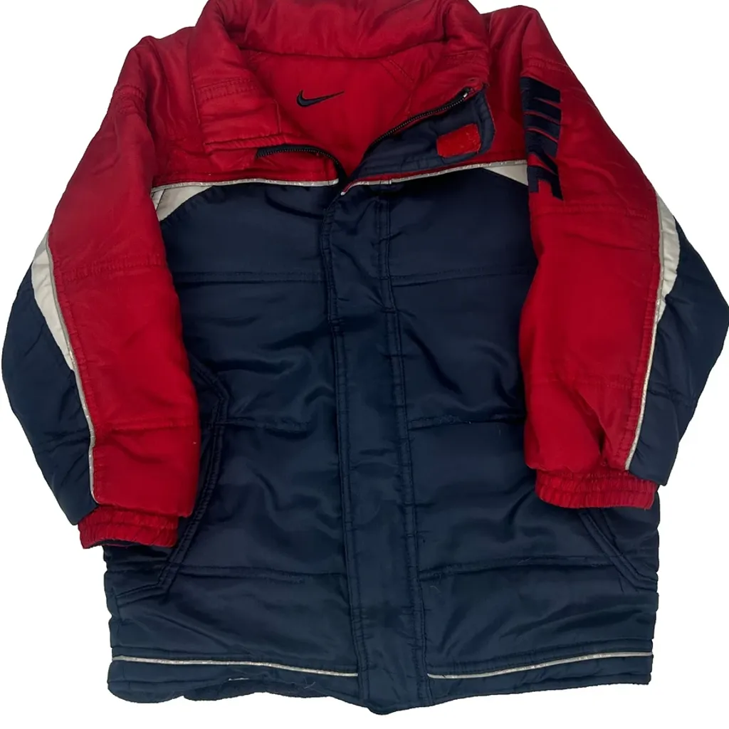 Age 4 Nike Puffer - XS Navy Polyester - Image 5