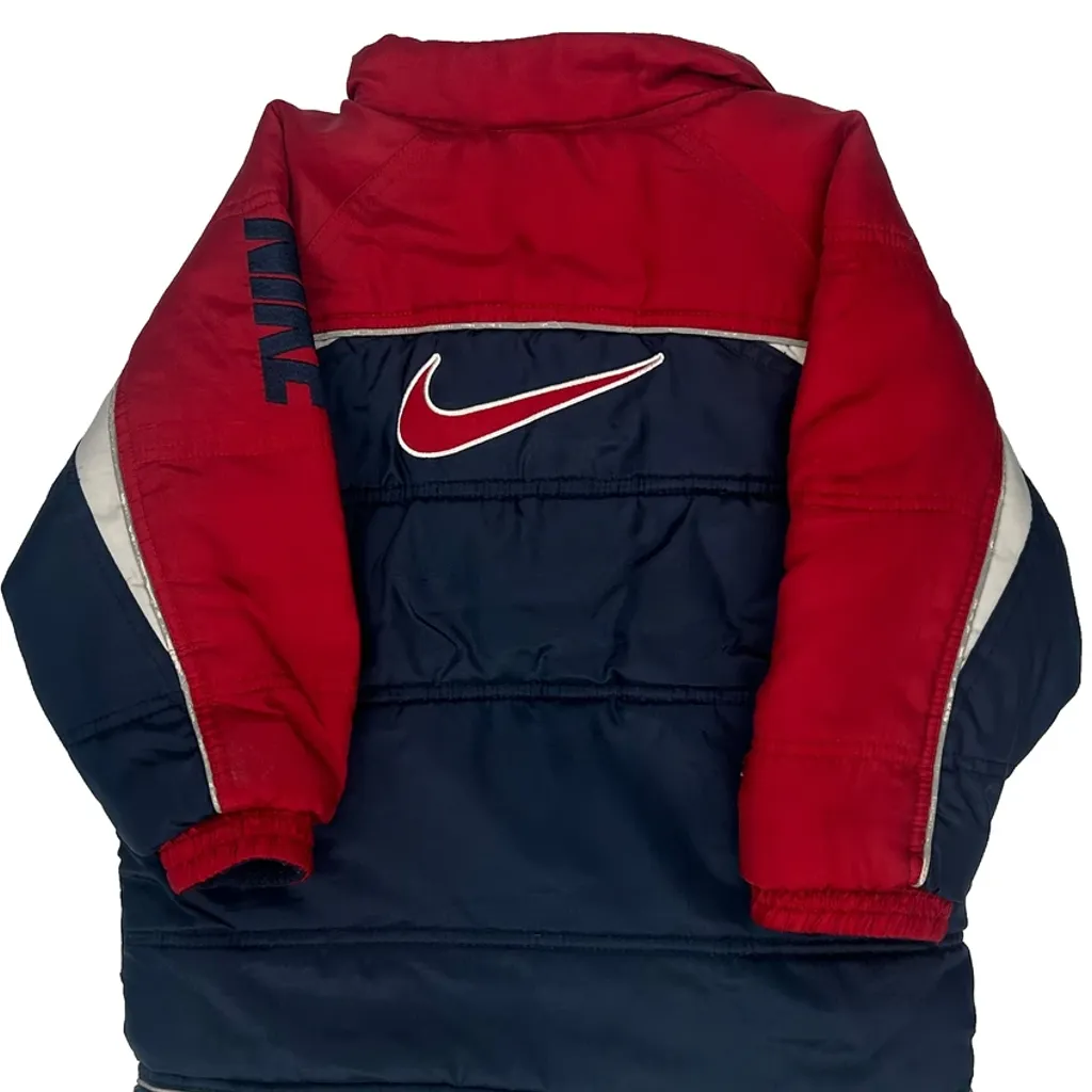Age 4 Nike Puffer - XS Navy Polyester - Image 7