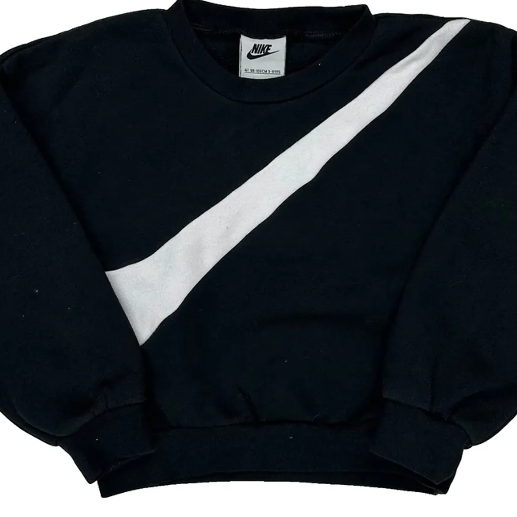 Age 4 Nike Sweatshirt - Small Black Cotton - Image 5