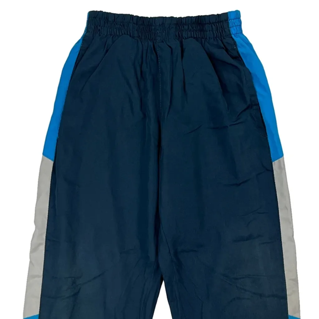 Age 4 Nike Track Pants - XS Blue Polyester - Image 4