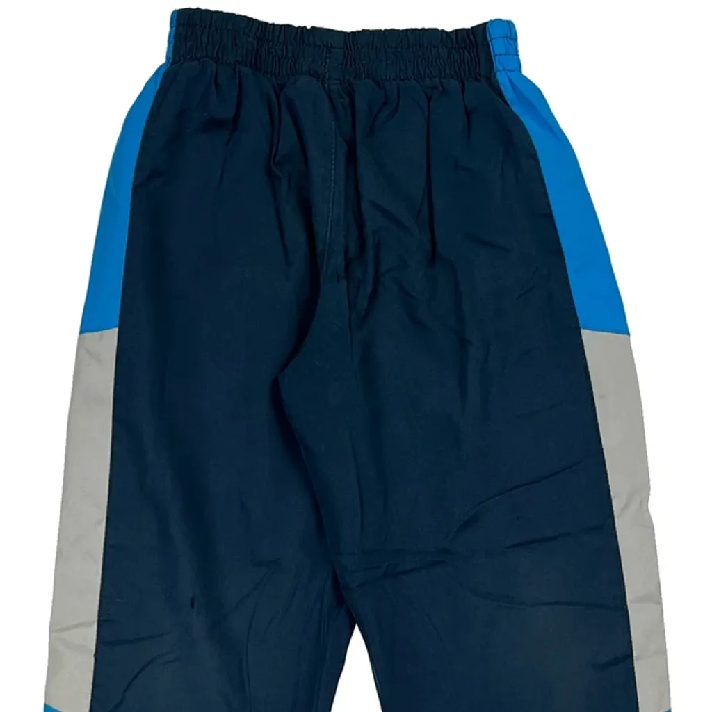Age 4 Nike Track Pants - XS Blue Polyester - Image 7