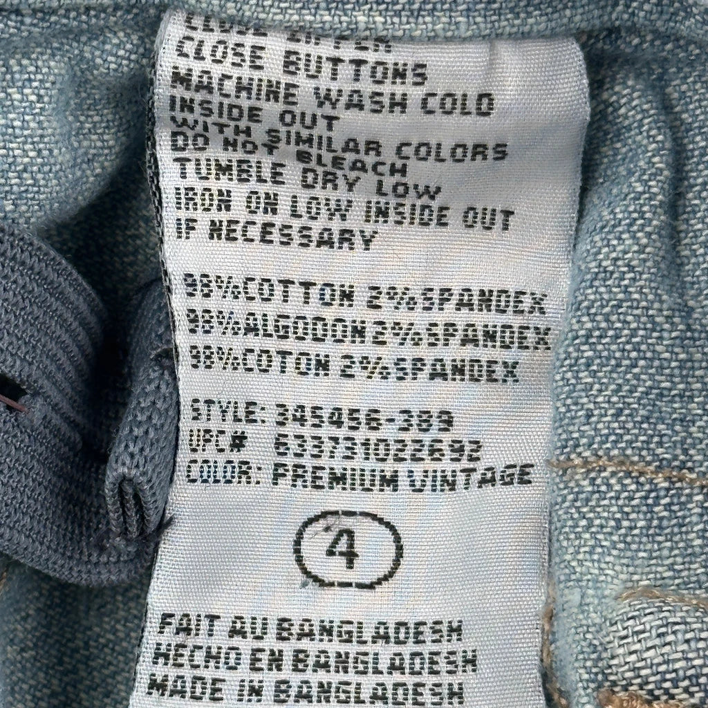 Age 4 Oshkosh Cargo Jeans - Small Blue Cotton - Image 3