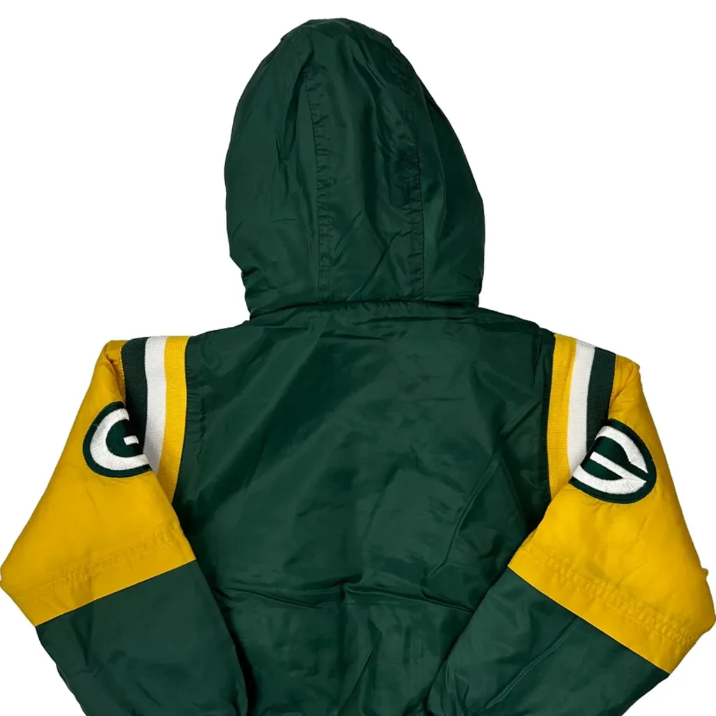 Age 4 Packers Nfl Jacket - XS Green Nylon - Image 6