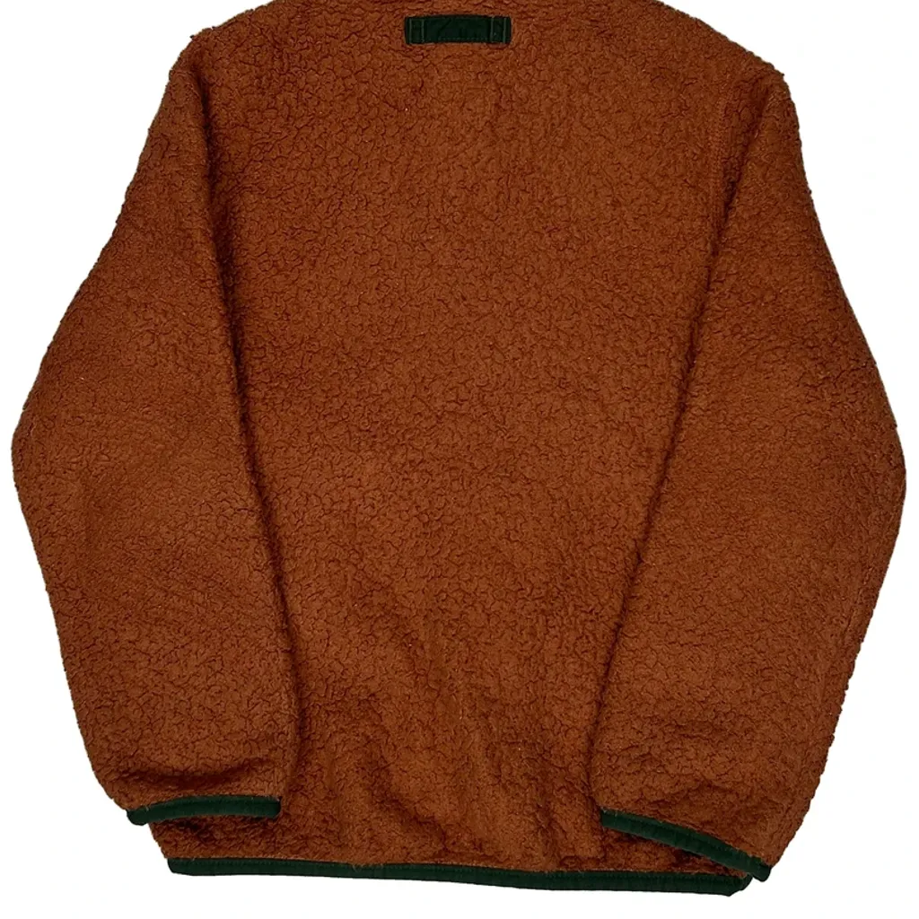 Age 4 Patagonia Fleece Jacket - XS Brown Polyester - Image 6