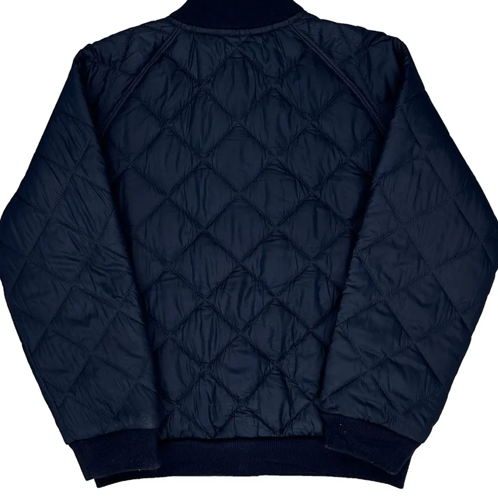 Age 4 Polo By Ralph Lauren Bomber Jacket - Small Navy Polyester - Image 7