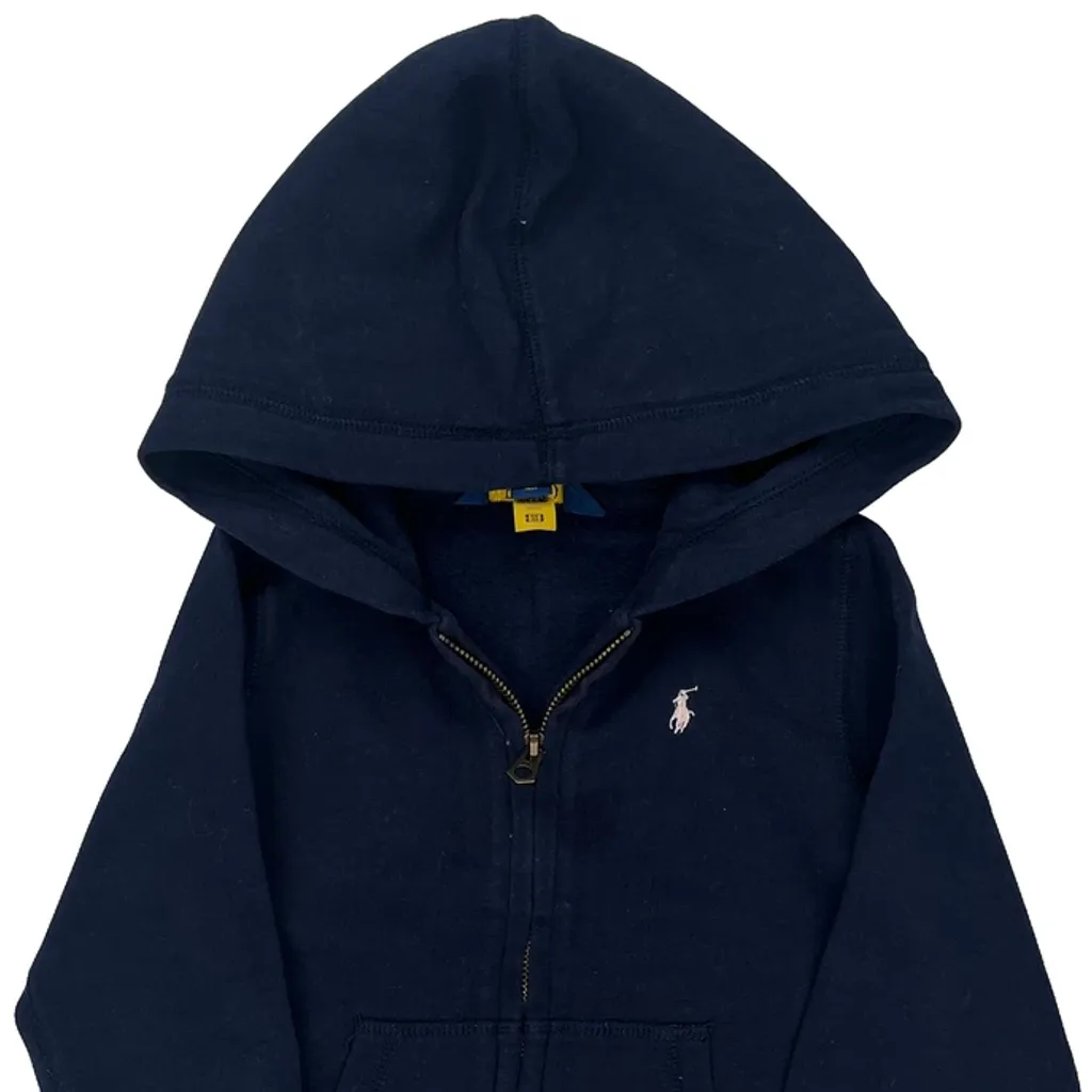 Age 4 Polo By Ralph Lauren Hoodie - XS Navy Cotton - Image 5