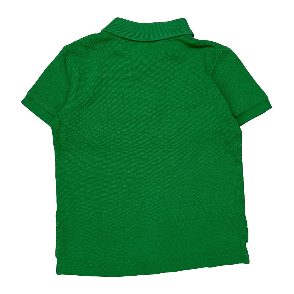 Age 4 Polo By Ralph Lauren Polo Shirt - XS Green Cotton - Image 2