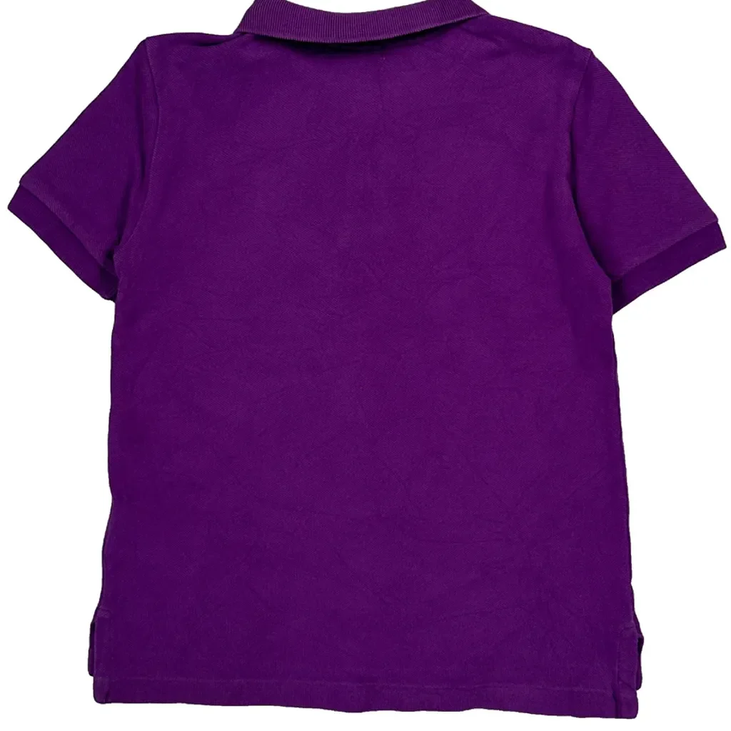 Age 4 Polo By Ralph Lauren Polo Shirt - Small Purple Cotton - Image 6