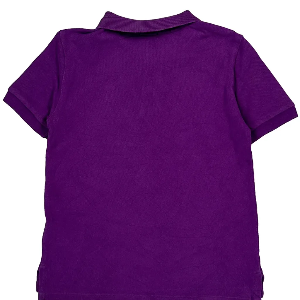 Age 4 Polo By Ralph Lauren Polo Shirt - Small Purple Cotton - Image 7