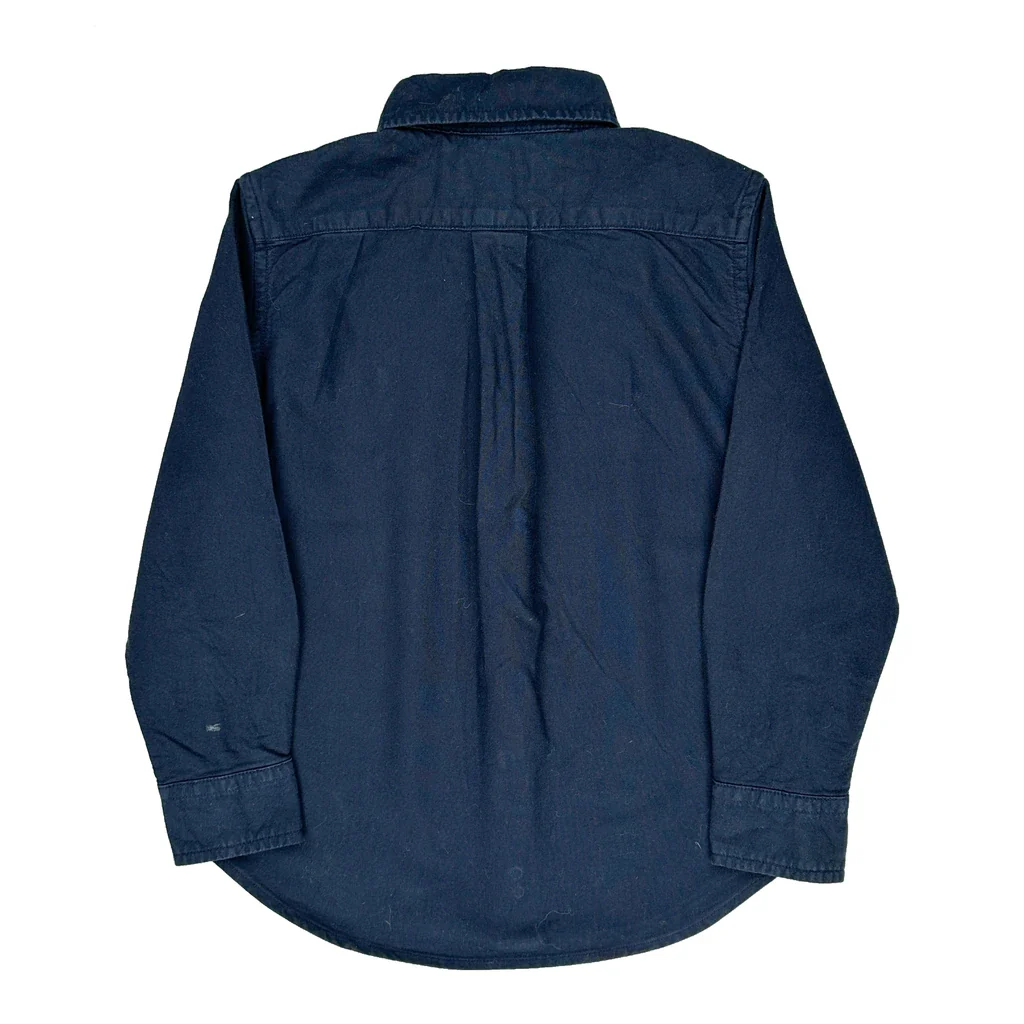 Age 4 Polo By Ralph Lauren Shirt - Small Navy Cotton - Image 2