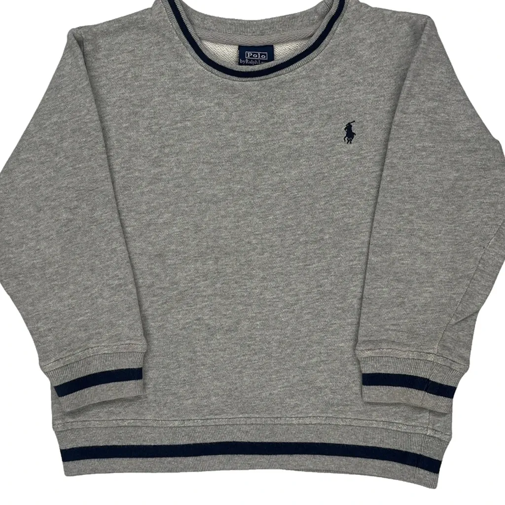 Age 4 Polo By Ralph Lauren Sweatshirt - XS Gray Cotton - Image 5