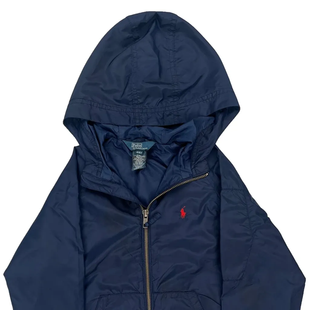 Age 4 Polo By Ralph Lauren Windbreaker - XS Blue Polyester - Image 4