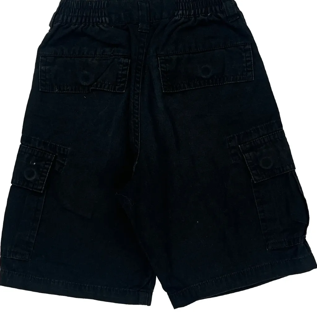 Age 4 Ralph Lauren Cargo Shorts - XS Black Cotton - Image 4