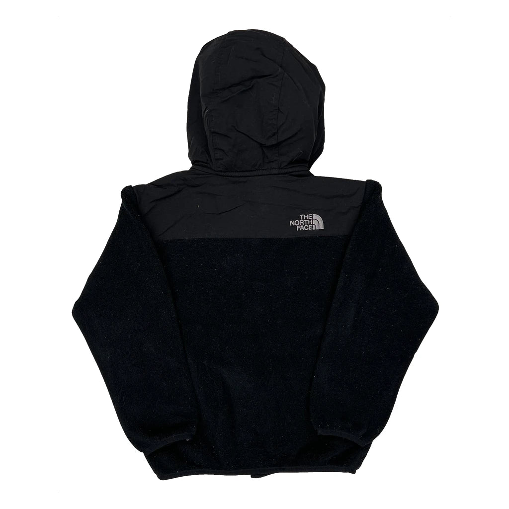 Age 4 The North Face Fleece Jacket - XS Black Polyester - Image 2