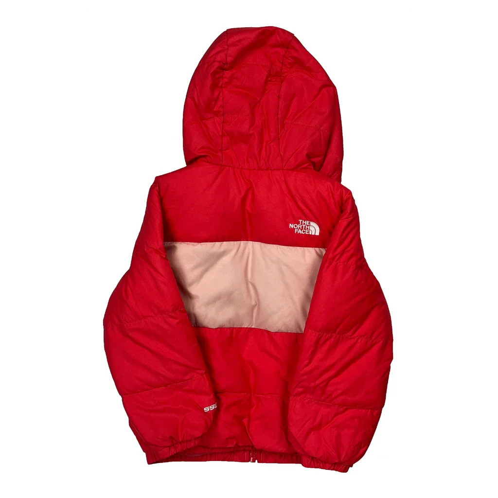 Age 4 The North Face Puffer - 2XS Red Polyester - Image 2