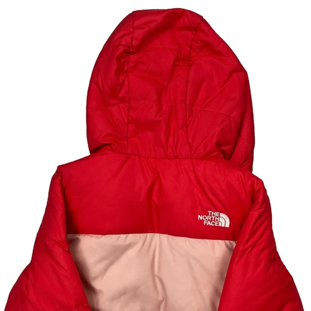 Age 4 The North Face Puffer - 2XS Red Polyester - Image 7